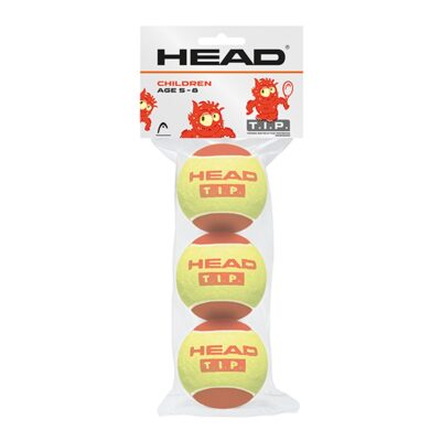 HEAD PACK OF 3 T.I.P RED BALLS