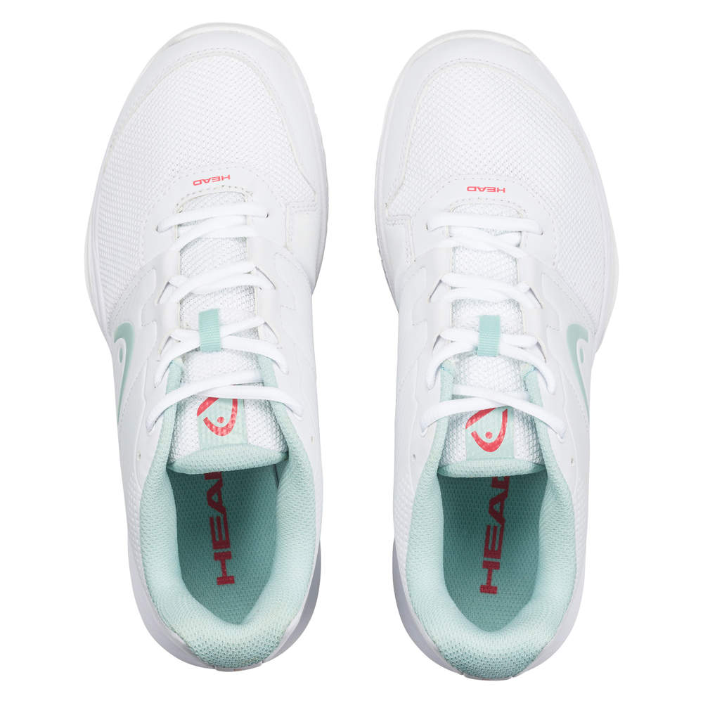 Head Revolt Evo 2.0 Women's Tennis Shoe White/Turquoise - The Tennis Shop - View #7
