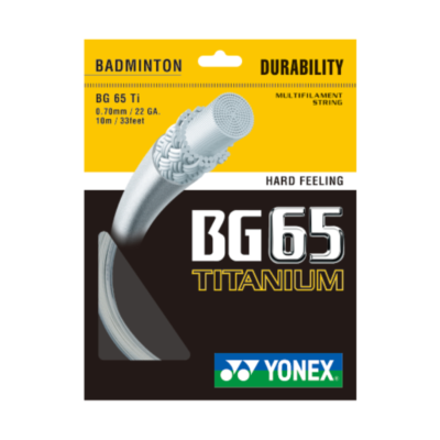 YONEX BG65 TITANIUM SET