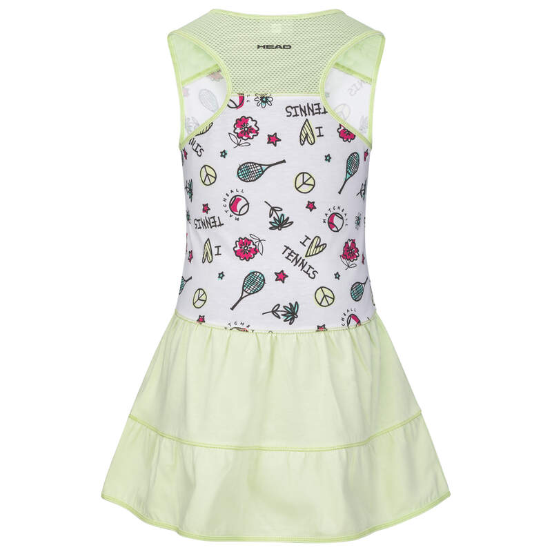 Vestito Da Tennis HEAD Per Bambine - Con Pantaloncini Interni - Foto 13